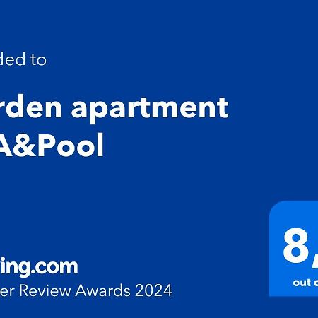 Garden Apartment Spa&Pool 瓦洛西讷 外观 照片